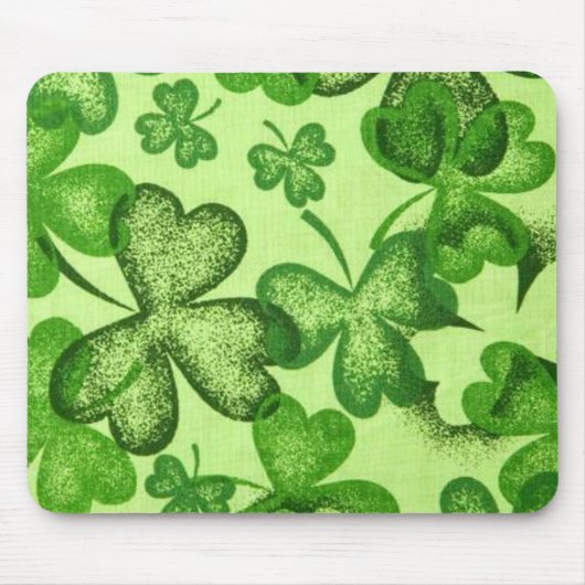 Shamrocks - Mousepad Muismat (Voorkant)