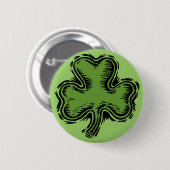Shamrocks of Ireland Button (Voorkant /achterkant)