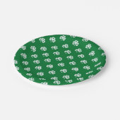 Shamrocks Papieren Bordje (Gekanteld)