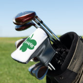 Shamrocks Putter Hoesje Golfheadcover (Insitu)