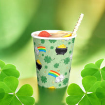 Shamrocks Rainbow Gold Cauldron
