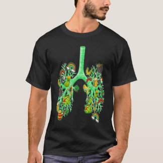 Shamrocks Respiratory Therapist RT St Patrick's Da T-shirt
