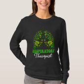 Shamrocks Respiratory Therapist RT St Patrick's Da T-shirt (Voorkant)