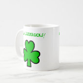 Shamrocks saints ! Tasse (Devant gauche)