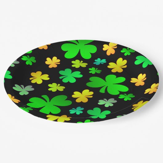 Shamrocks St. Patrick's Day Paper Bord (Gekanteld)