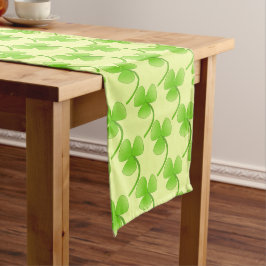 Shamrocks St. Patrick's Day Table Runner Medium Tafelloper