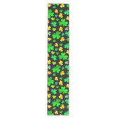 Shamrocks St. Patrick's Day Table Runner Medium Tafelloper (Voorkant)