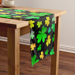 Shamrocks St. Patrick's Day Table Runner Medium Tafelloper