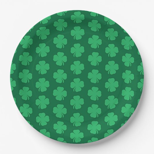 Shamrocks, symbool van St. Patrick's Day, Papieren Bordje (Voorkant)