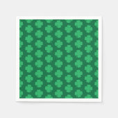 Shamrocks, symbool van St. Patrick's Day, Servet (Voorkant)