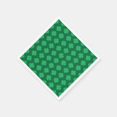 Shamrocks, symbool van St. Patrick's Day, Servet (Hoek)
