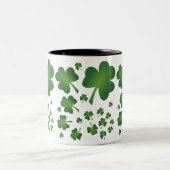 Shamrocks - tasse du jour de St Patrick (Centre)