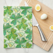 Shamrocks Theedoek (Quarter Fold)