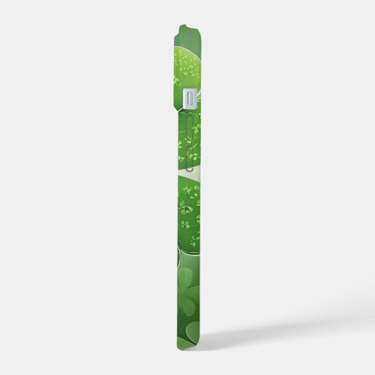 Shamrocks verts Bonne St. Patrick's Day (8) c (Côté gauche)