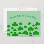 Shamrockveld Briefkaart (Voorkant / Achterkant)