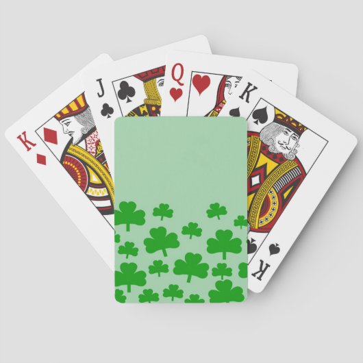 Shamrockveld Speelkaarten (Achterkant)