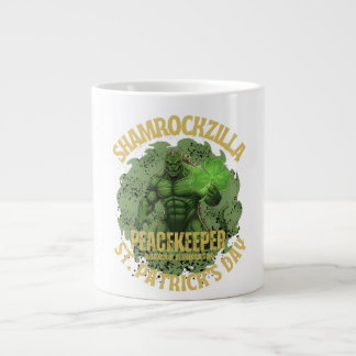 Shamrockzilla Vredeshandhaver: St. Patrick's Day K Extra Grote Beker