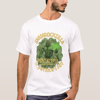Shamrockzilla Vredeshandhaver: St. Patrick's Day K T-shirt