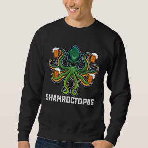 Shamroctopus Octopus Lover St Patrick's Day Trui