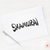 SHAMURAI OVALE STICKER (Envelop)