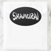 SHAMURAI OVALE STICKER (Tas)
