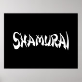 SHAMURAI POSTER (Voorkant)