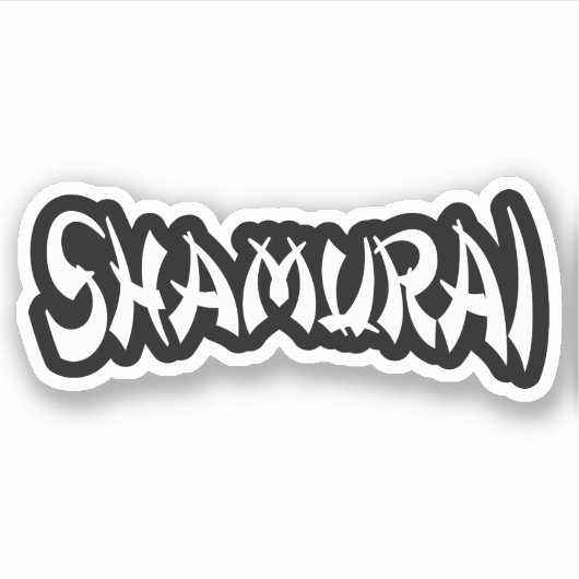 SHAMURAI STICKER (Voorkant)