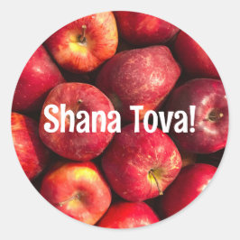 Shana Tova Apple Stickers