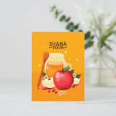 Shana Tova - Bonne Carte de Jour de l'An juif (Debout devant)