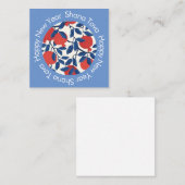 Shana Tova plaats Informatiekaartje (Voorkant / Achterkant)