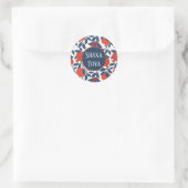 Shana Tova Pomegranate Ronde Sticker (Tas)