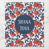 Shana Tova Pomegranate Wijn Etiket (Enkel label)
