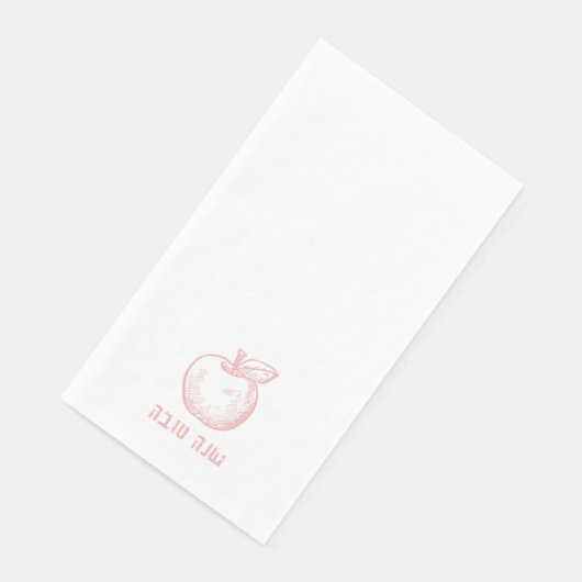 Shana Tova Rosh Hashana Apple wegwerp servetten (Hoek)