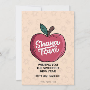 Shana Tova, Rosh Hashanah, Joods Nieuwjaar Feestdagenkaart