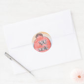 Shana Tova - Sticker rond (Enveloppe)