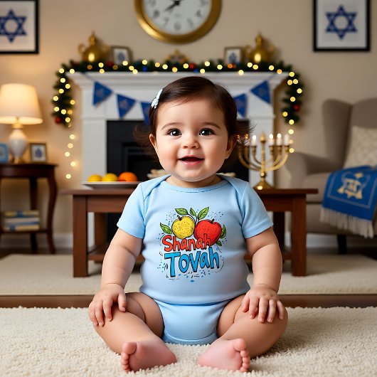 🍎 Shanah Tovah Romper