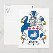 Shand Family Crest Briefkaart (Voorkant / Achterkant)