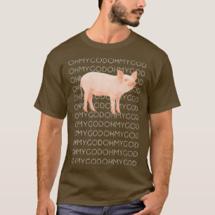 Shane Dawson Oh mijn God Pig T-shirt