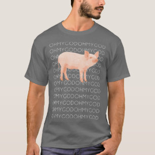 Shane Dawson Oh mijn God Pig T-shirt