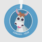 Shane de Donkey Ornament (achterkant)