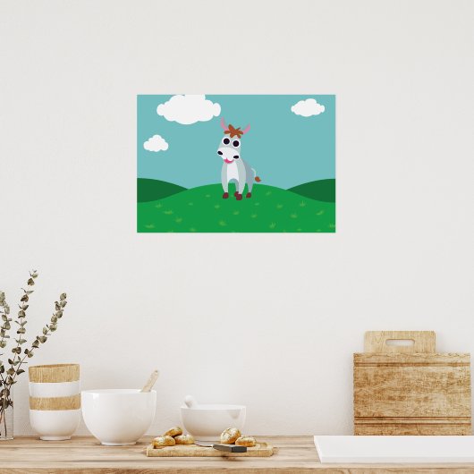 Shane de Donkey Poster (Keuken)