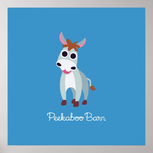 Shane de Donkey Poster (Voorkant)