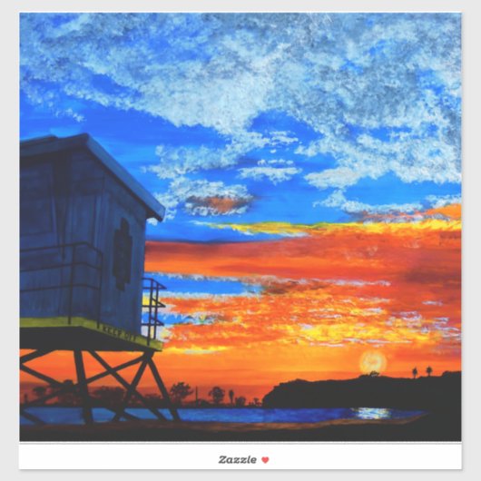 Shane's schilderij sticker (Vel)