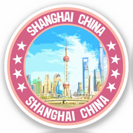 Shangai Sticker (Voorkant)