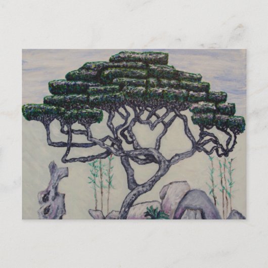 Shanghai Bonsai Briefkaart (Voorkant)
