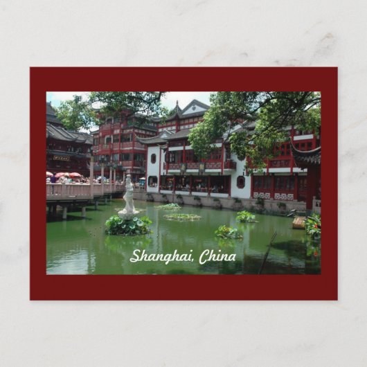 Shanghai, China Briefkaart (Voorkant)
