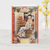  Shanghai China Golden Valley Beer Ad Kaart (Gele Bloem)