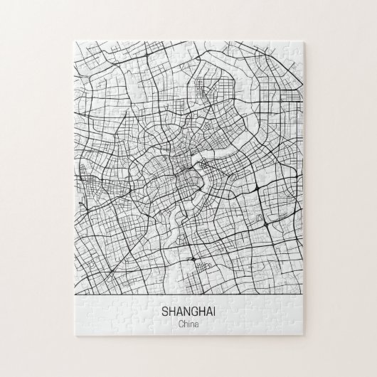 Shanghai China Legpuzzel (Verticaal)