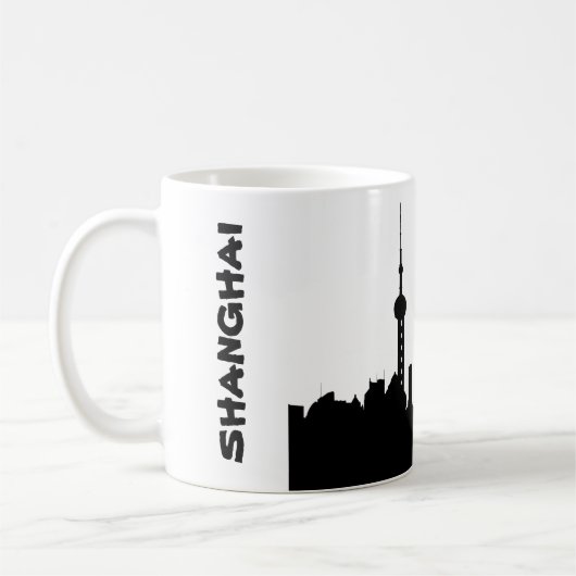 Shanghai China Mug (Gauche)