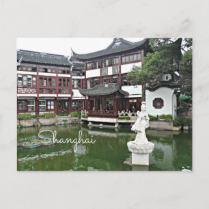 Shanghai, China - Old Town Briefkaart